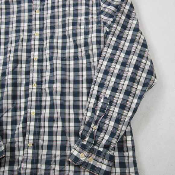 Nautica Shirt Men's Sz L True Craftsmanship Sea Voyage Multi color Long Sleeve - Picture 4 of 9